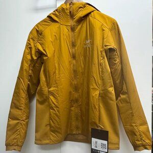 NWT Arcteryx Atom Hoody Jacket - Women's Size Large L NEW Yukon Gold color